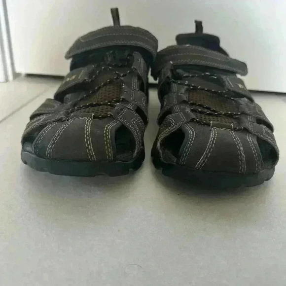 Teva Forebay Men’s 11 Closed Toe Sport Sandals Gray Shocpad 1001116 Boat Beach main image 5